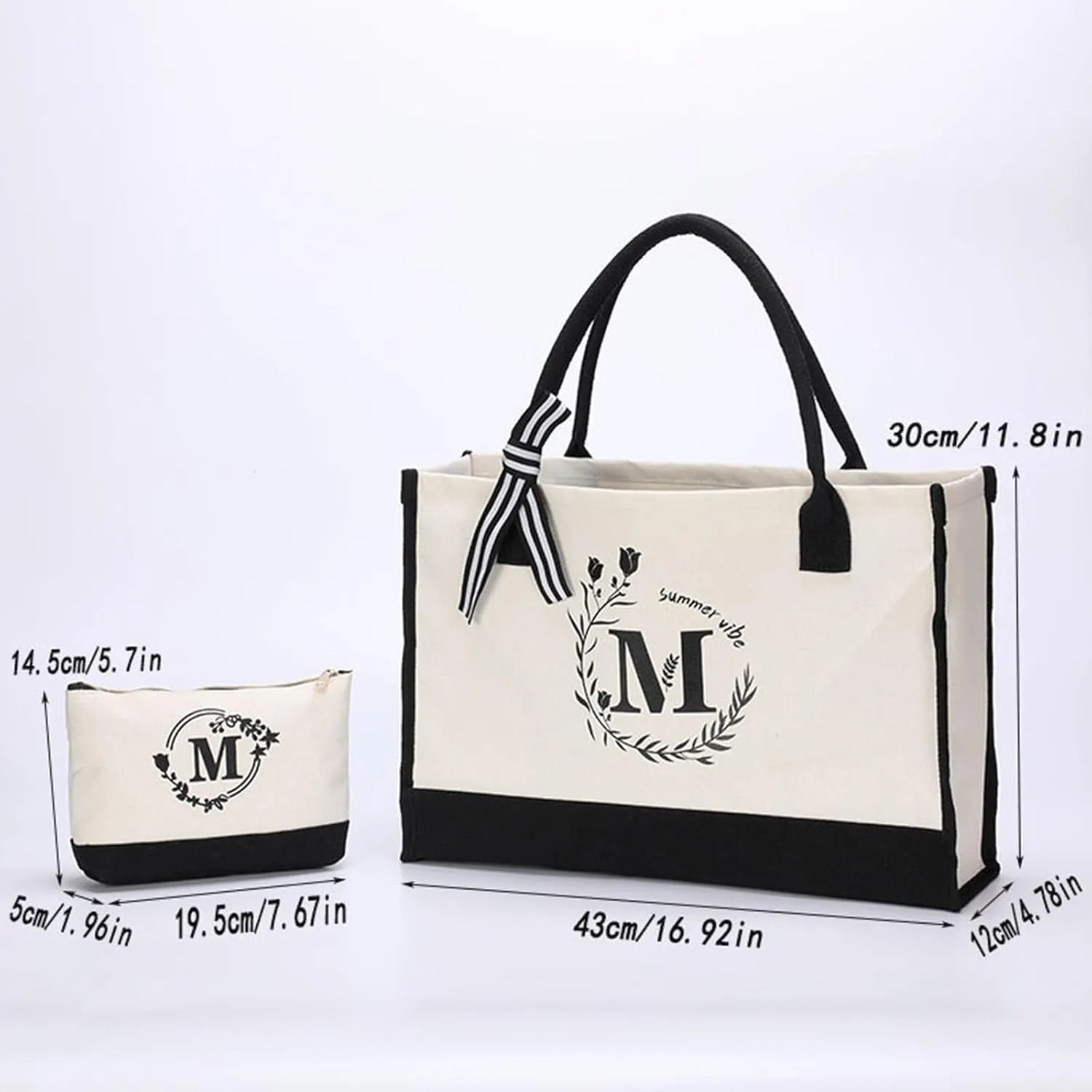 Women Bags Mommy Letter Handbag Letter Handbag Shopping Bags Beach Bag Storage Tote with Wheels