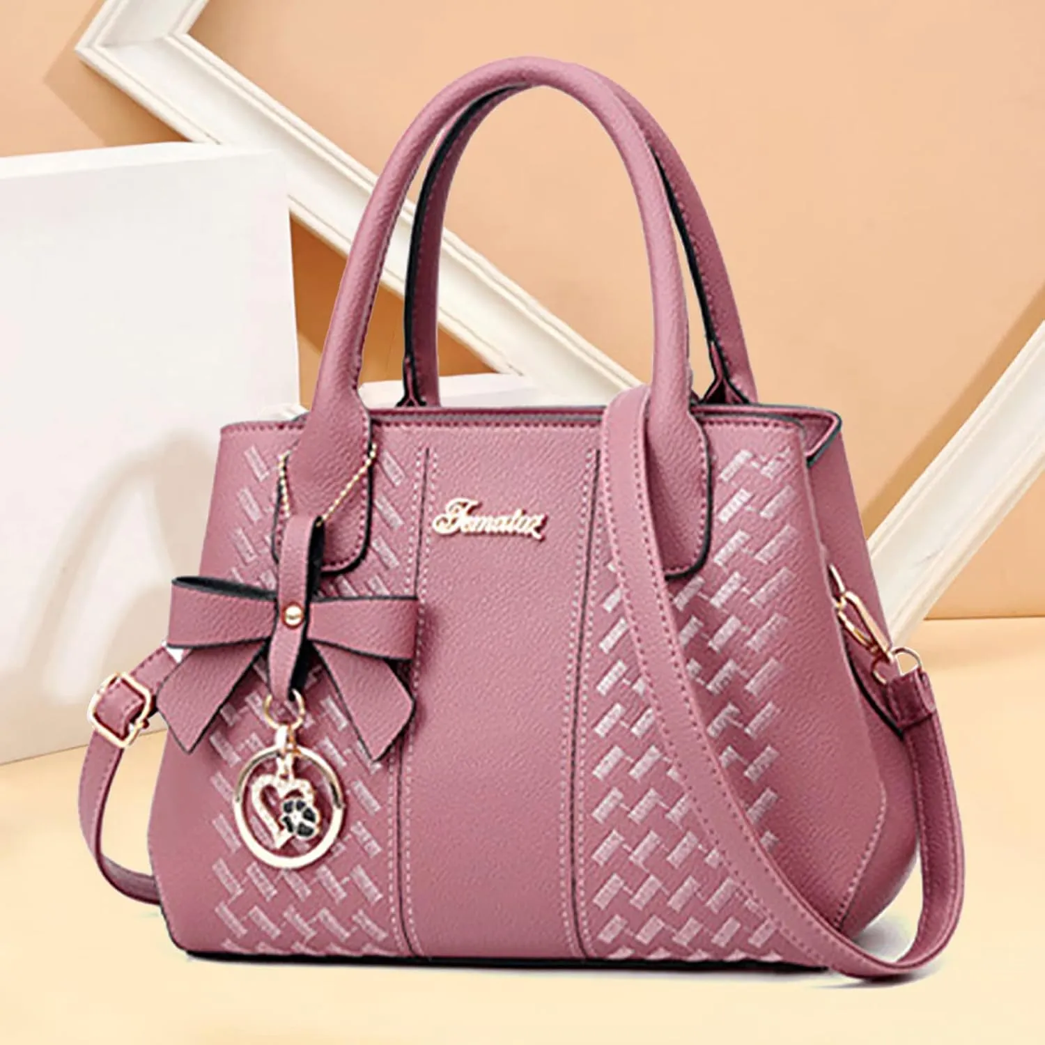 Women Handbags Top Handle Satchel Purse Shoulder Bag Hobo Bag Work Set 2pcs Hobo Bags for Women & Credit Card Holder Set