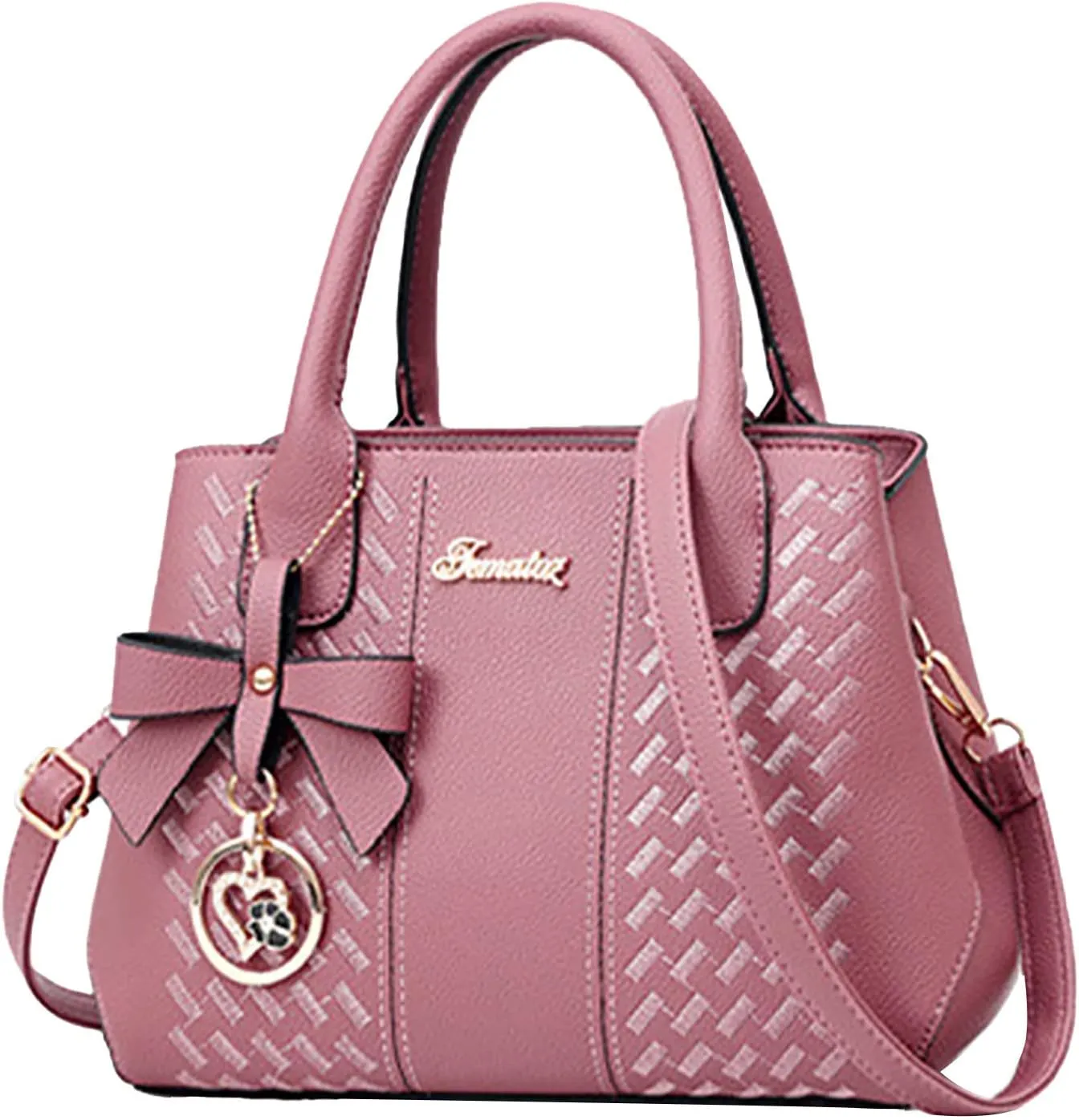 Women Handbags Top Handle Satchel Purse Shoulder Bag Hobo Bag Work Set 2pcs Hobo Bags for Women & Credit Card Holder Set
