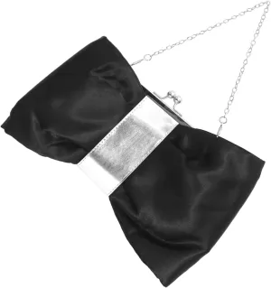 Women Pu Bow Evening Bag Hand Purse for Women Female Evening Bag Clutches for Women Dinner Bag Lady