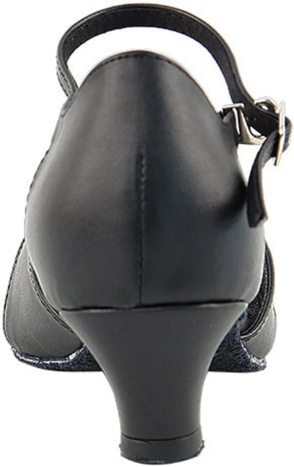 Women's Ballroom Dance Shoes Salsa Latin Practice Shoes 6029EB Comfortable-Very Fine 1.3" [Bundle of 5]