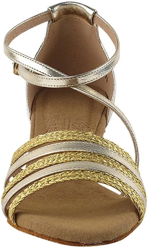 Women's Ballroom Dance Shoes Salsa Latin Practice Shoes S9278EB Comfortable-Very Fine 1.2" [Bundle of 5]