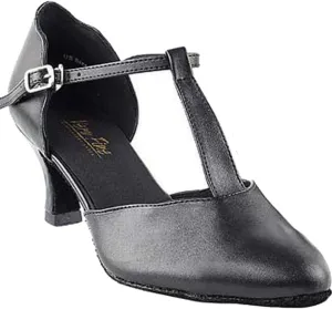 Women's Ballroom Dance Shoes Tango Wedding Salsa Shoes 6819EB Comfortable-Very Fine 2.5" [Bundle of 5]