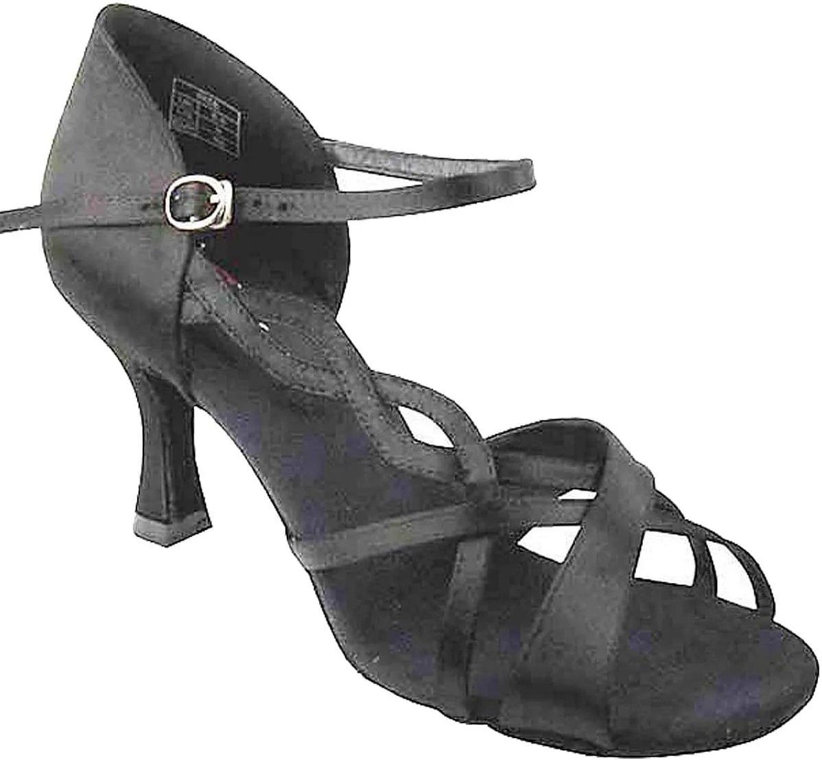 Women's Ballroom Dance Shoes Tango Wedding Salsa Shoes CD2088EB Comfortable-Very Fine 2.5" [Bundle of 5]