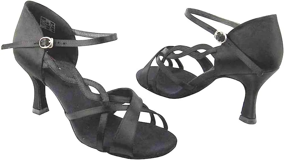 Women's Ballroom Dance Shoes Tango Wedding Salsa Shoes CD2088EB Comfortable-Very Fine 3" [Bundle of 5]