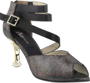 Women's Ballroom Dance Shoes Tango Wedding Salsa Shoes CD3008EB Comfortable-Very Fine 3" [Bundle of 5]