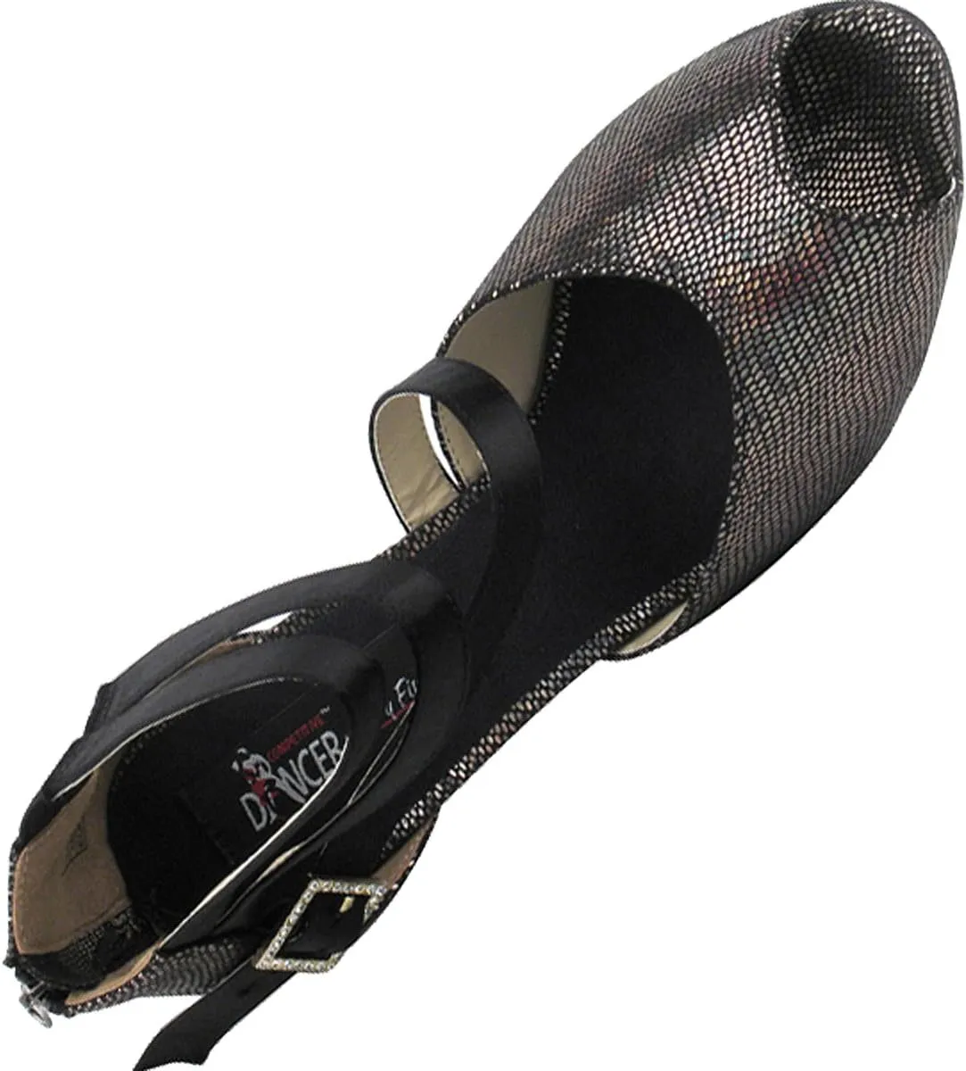 Women's Ballroom Dance Shoes Tango Wedding Salsa Shoes CD3008EB Comfortable-Very Fine 3" [Bundle of 5]