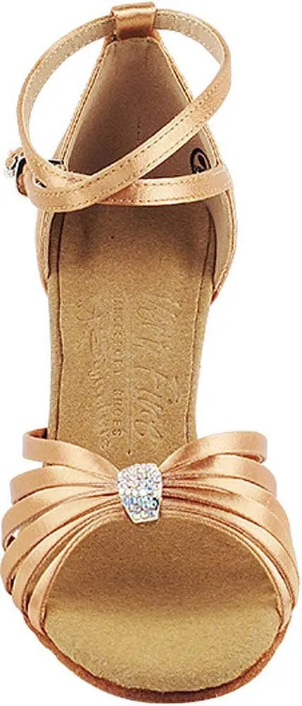 Women's Ballroom Dance Shoes Tango Wedding Salsa Shoes S92311EB Comfortable-Very Fine 2.5" [Bundle of 5]