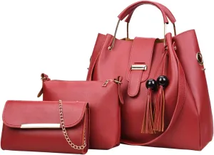 Women's Canvas Tote Bags with Zipper Tote Bags and Wallets Set Shoulder Satchel Handbags Fashion Beach Bag