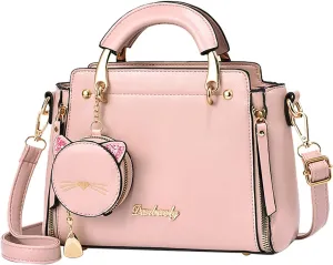 Women's Fashion Portable Shoulder Bag Messenger Bag Foldable Tote Bags