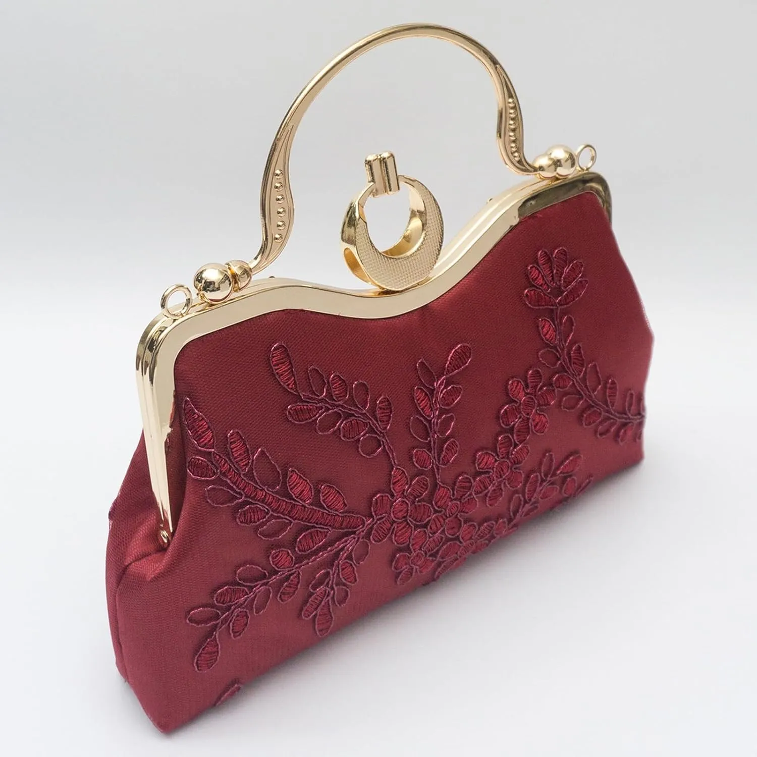 Women's Flower Evening Handbags Bride Bridesmaid Wedding Clutches Prom Cocktail Party Handbags