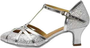 Women's Latin Dance Shoes Tango Pole Ballroom Dance Shoes Modern Dance Shoes High Heels 5.5/7.5 Cm