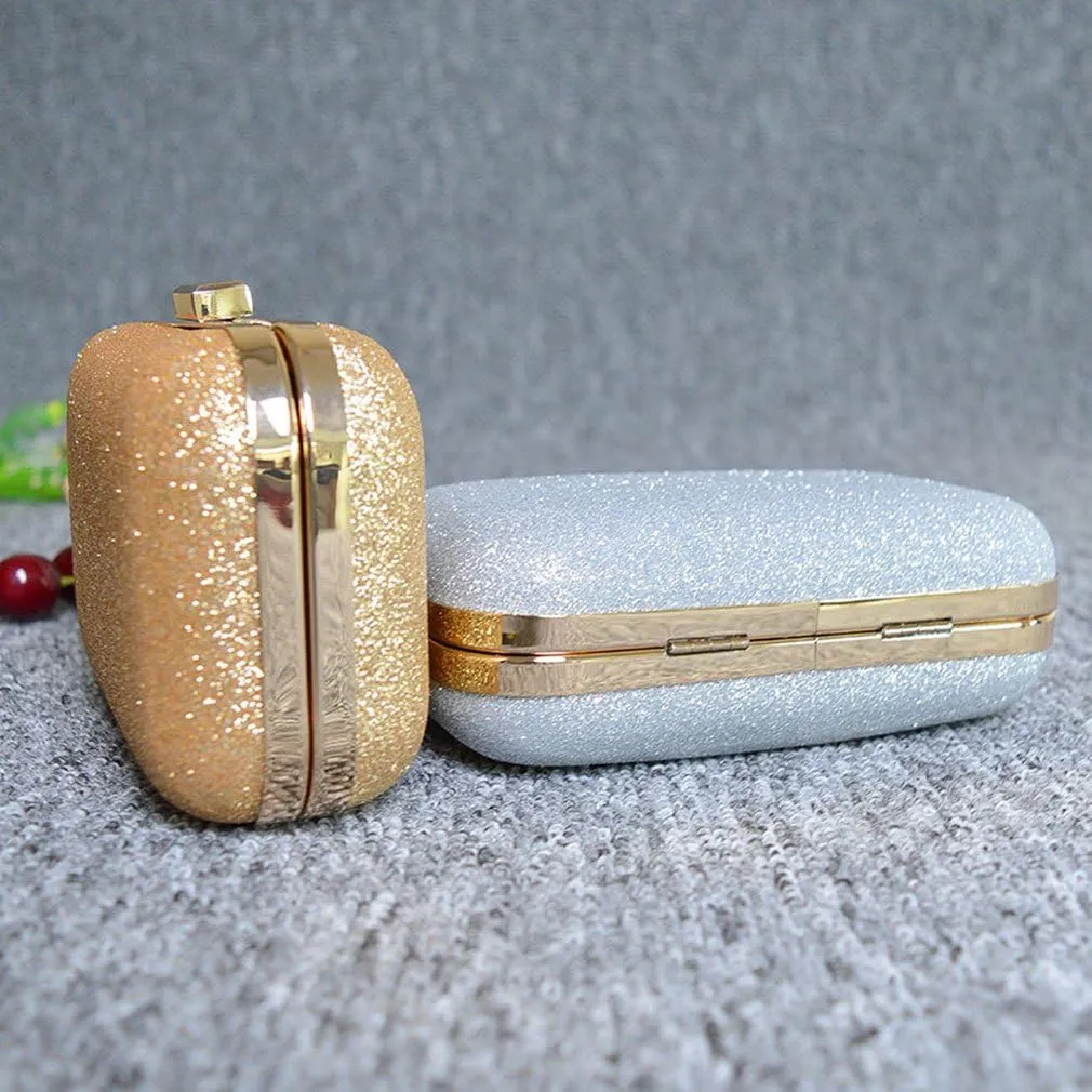 Women's Mini Evening Bag Fashion Clutch Banquet Bag Girls Shoulder Bag Messenger Bag