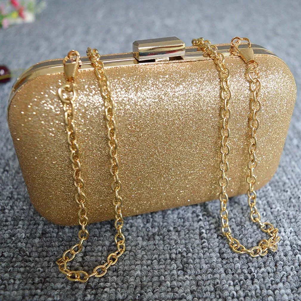 Women's Mini Evening Bag Fashion Clutch Banquet Bag Girls Shoulder Bag Messenger Bag