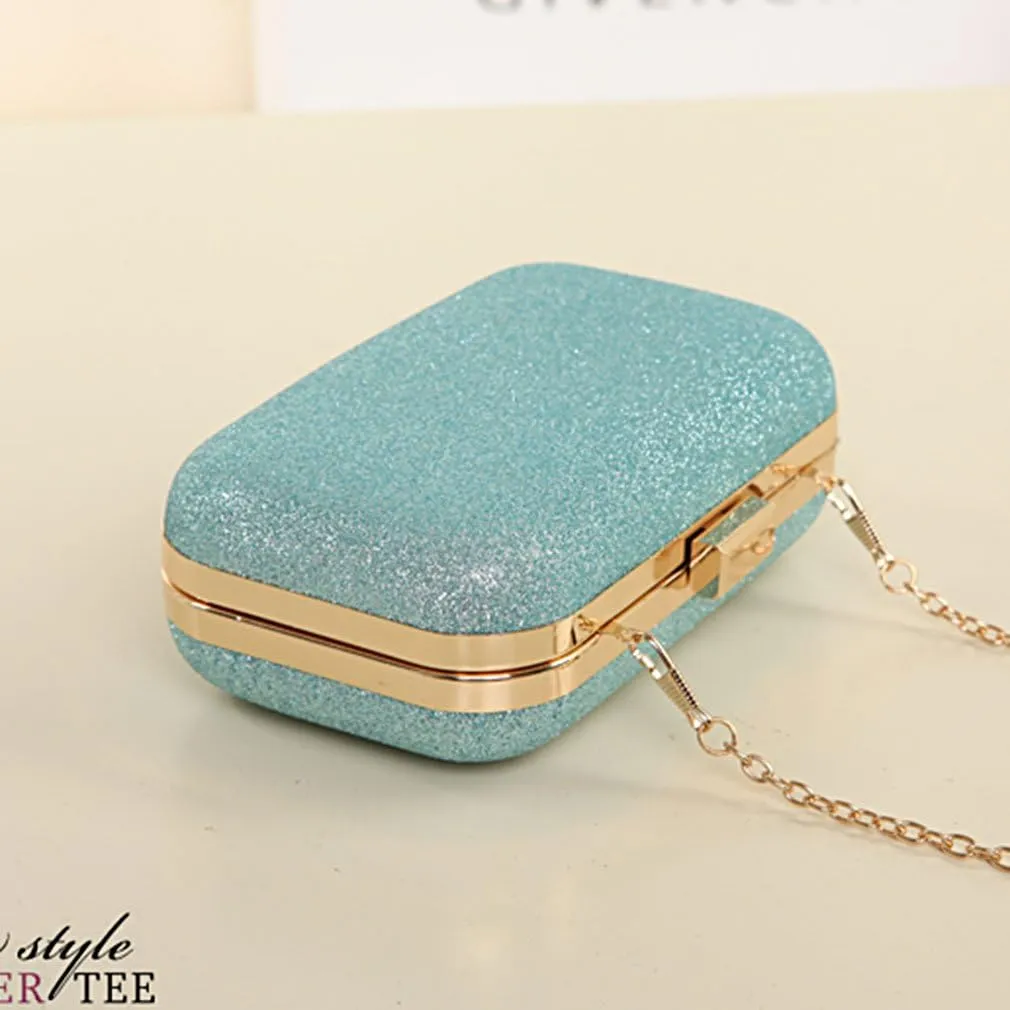 Women's Mini Evening Bag Fashion Clutch Banquet Bag Girls Shoulder Bag Messenger Bag