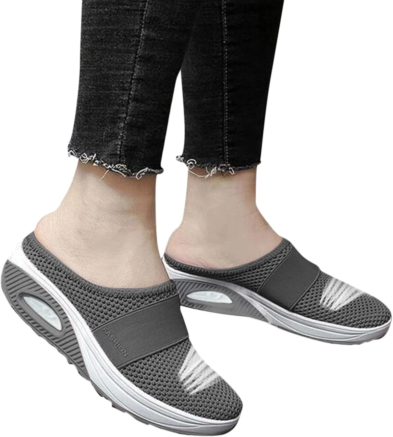 Women's Orthopedic Hollow-Out Summer Sandals Breathable Walking Boat Shoes Beach Sandals Lightweight Slippers