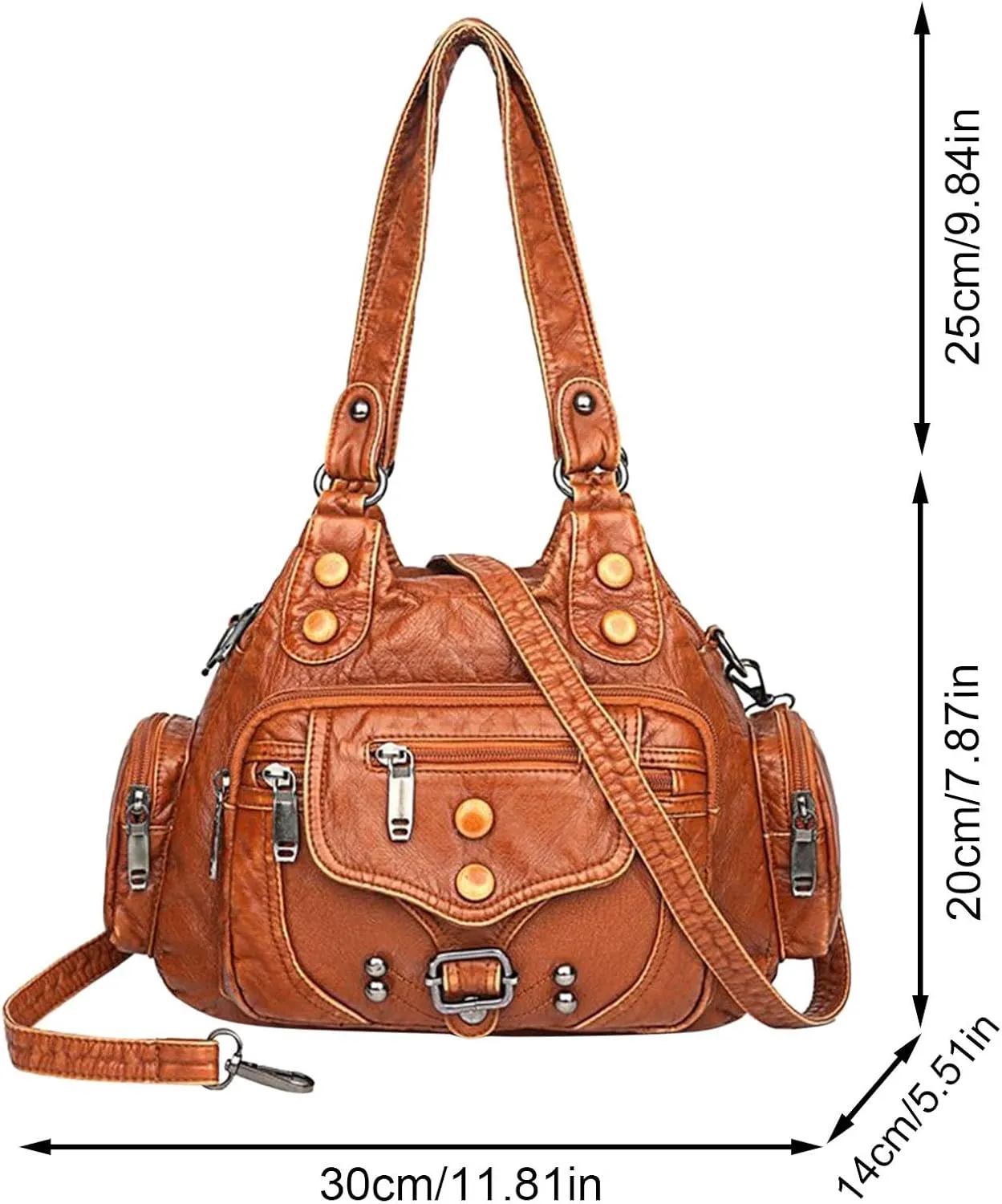 Womens Tote Bag Fashion Handbags Purse Satchel Shoulder Bags Leather Bag For Ladies Shoulder Tote Bag (Beige, One Size)