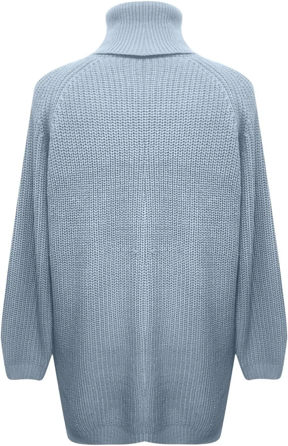 Women's Turtleneck Ribbed Knit Pullover Sweaters 2024 Fall Winter Long Sleeve Chunky Cable Weaving Sweater Tops