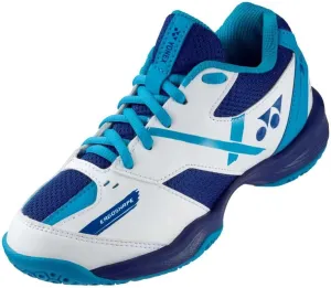 YONEX Power Cushion 39 Badminton Shoes (White/Blue) (us_Footwear_Size_System, Adult, Men, Numeric, Medium, Numeric_12)